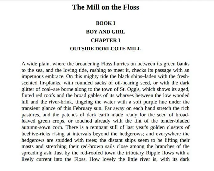 The Mill on the Floss PDF 2